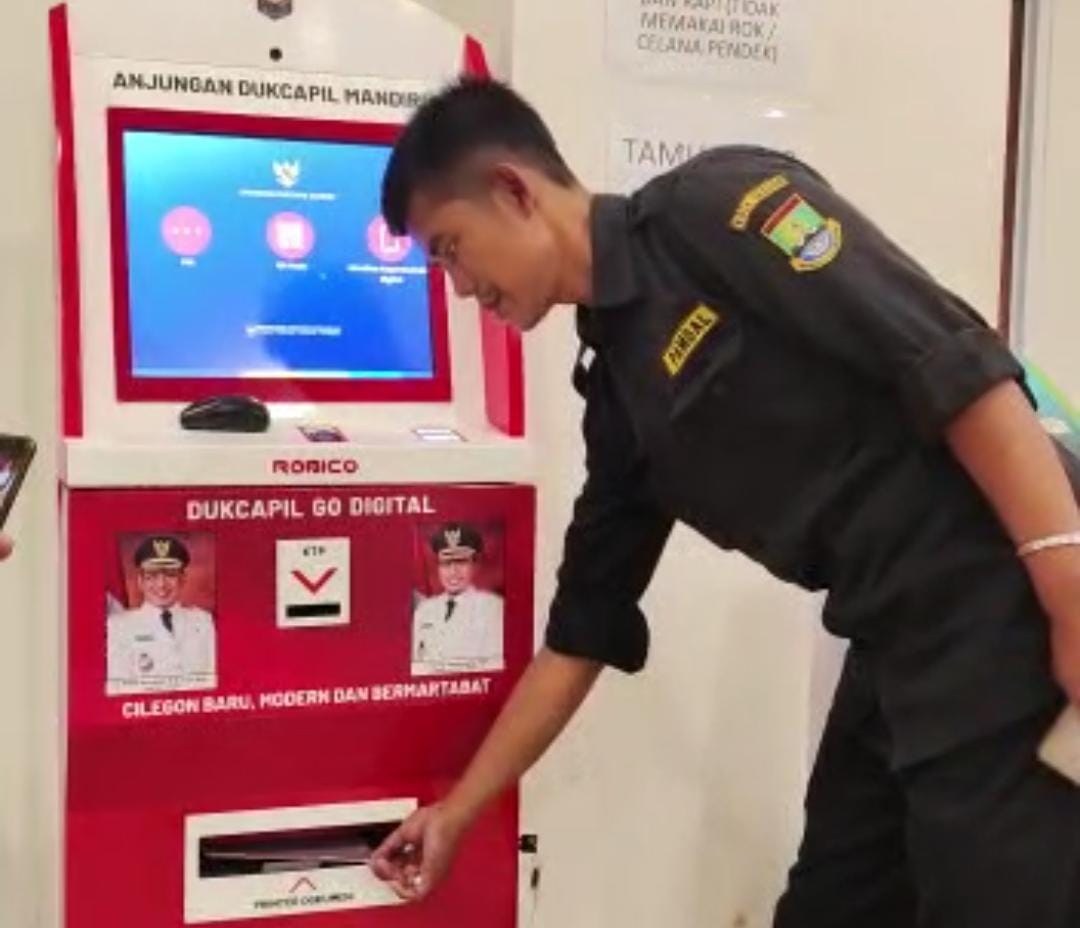 Disdukcapil Kota Cilegon Modernisasi Layanan Adminduk dengan Anjungan Dukcapil Mandiri ROBICO