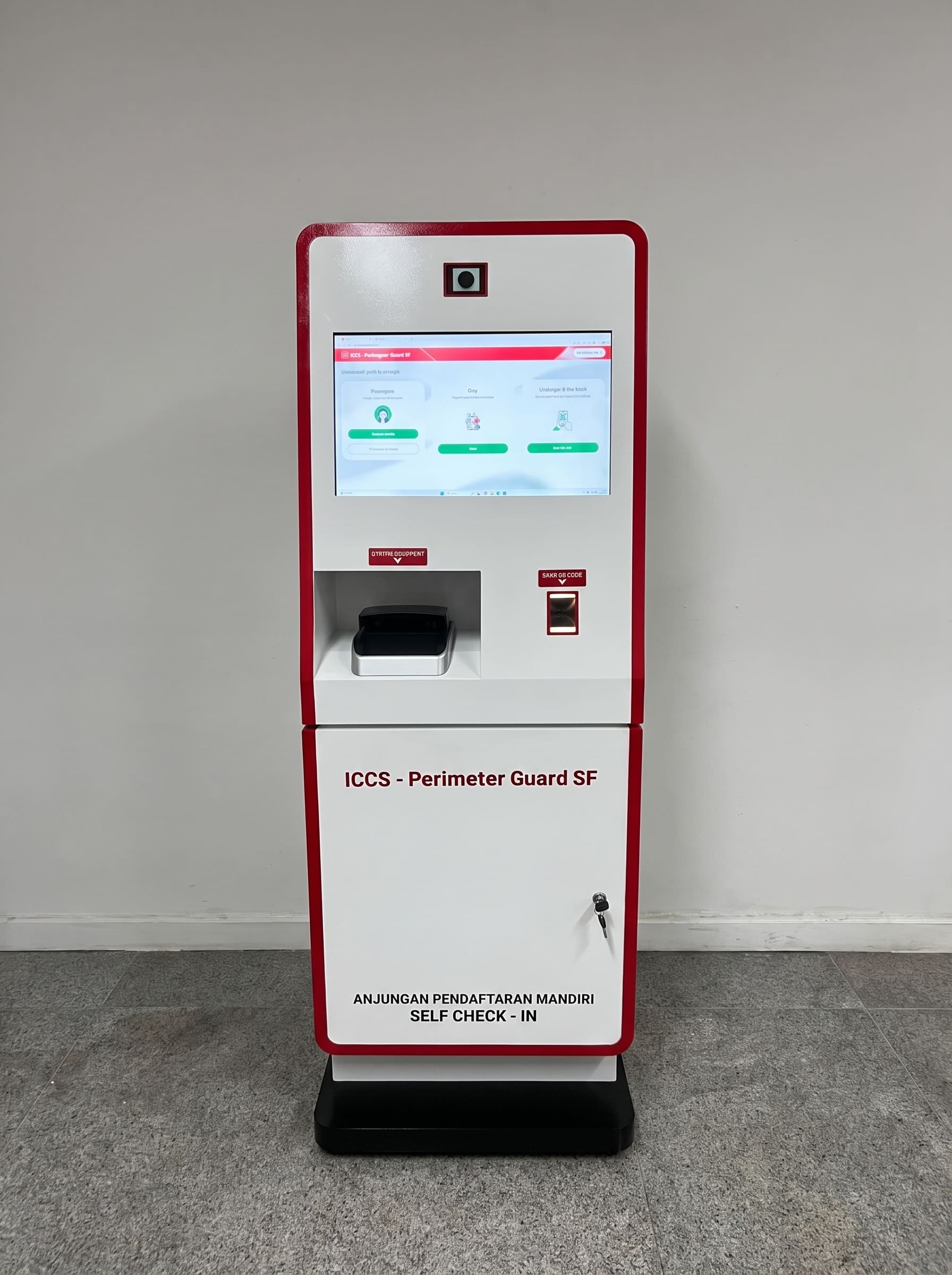 Otomatisasi Keamanan Perimeter PT Spasi Indonesia Melalui Kiosk Self Check-In Custom ROBICO